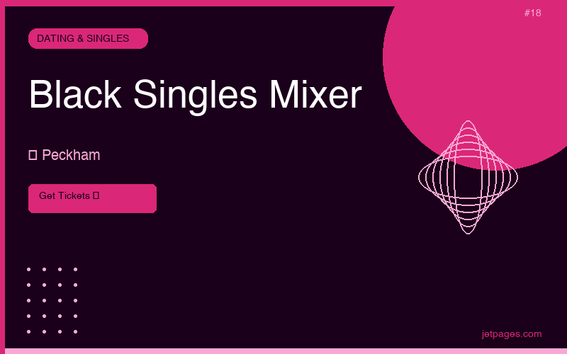 Black Singles Mixer — Speed Dating